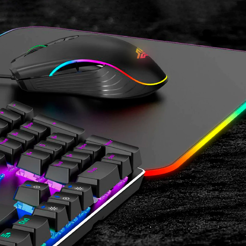Mouse Gamer RGB Ergonômico
