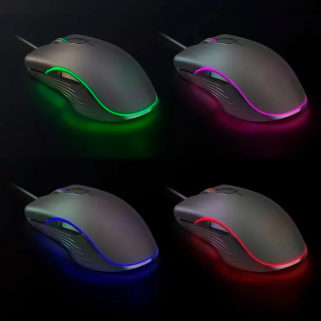 Mouse Gamer RGB Ergonômico
